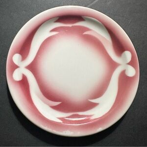 Jackson China Falls Creek PA Vintage Diner/Restaurant Bread Plate Mauve Pink 40s